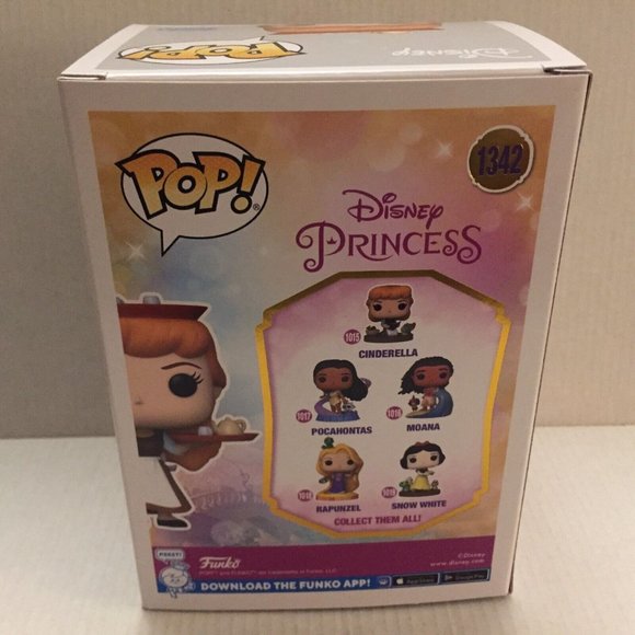 NEW 2023 Wondercon Disney Princess Cinderella Funko Pop Figure #1342 - Picture 4 of 7